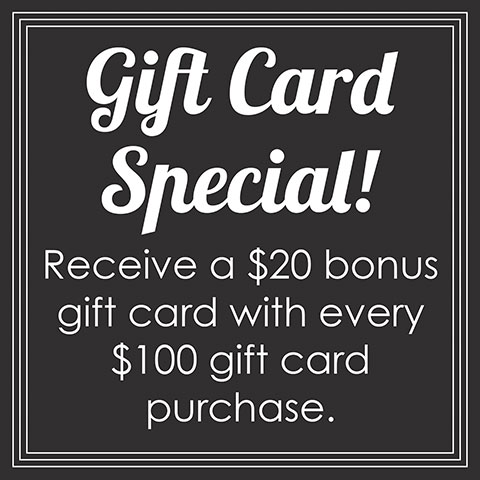 Gift Card Special